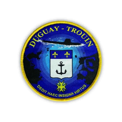 Étiquette Merrowed de correction tissé par Velcro de brassard pour des militaires de marine