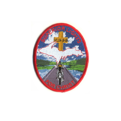 Fer Merrowed sur des patchs brodés Vêtements Badges Boy Scout Souvenir