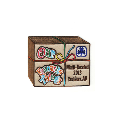 3,5&quot; broderie Logo Patch, fer sur des corrections pour des cadeaux des chapeaux DIY de sacs