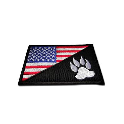 Fer accroché militaire d'armée sur les corrections, corrections de tissu pour des vestes × de 2 pouces taille de 3 pouces