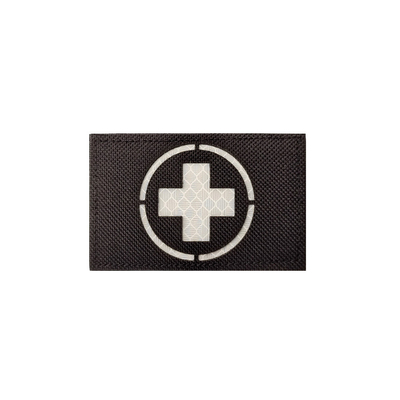 3M militaire Reflective Velcro Patch a découpé le matériel avec des matrices de fluorescence en nylon de frontière