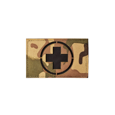 3M militaire Reflective Velcro Patch a découpé le matériel avec des matrices de fluorescence en nylon de frontière