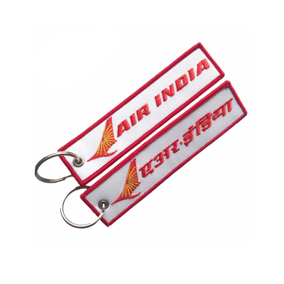 Le sergé Merrowed a brodé l'étiquette à chaînes principale pour le × 3cm du cadeau 13cm de souvenir