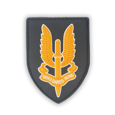 Matériel de silicone de correction d'insigne de PVC de drapeau national pour le sac de vétéran de brassard
