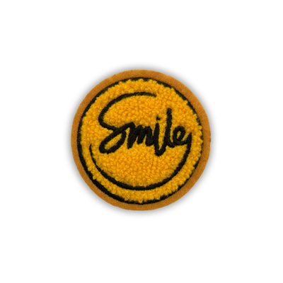 Correction de broderie de Chenille d'Emoji de lettre de scintillement pour des chapeaux de sacs de vêtement