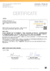 La Chine Shenzhen K&amp;F Apparel Co., Ltd certifications